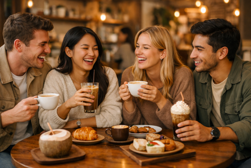 aesthetic cafe in delhi